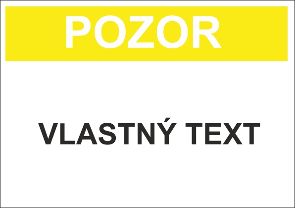 Skladová cedule s textom na želanie